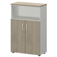 Смарт СМШ-38Д2 Тип2 (Белый/Кронберг) Шкаф с низкими дверьми