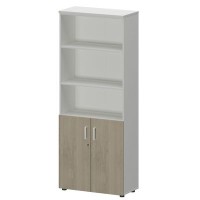 Смарт СМШ-58Д2 Тип1 (Белый/Кронберг) Шкаф с низкими дверьми