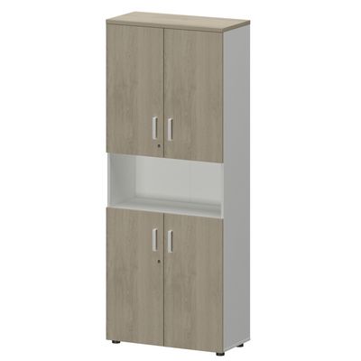 Смарт СМШ-58Д4 Тип2 (Белый/Кронберг) Шкаф с нишей