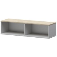 Смарт СМТ-15Н25 (Белый/Кронберг) Надставка на тумбу-купе