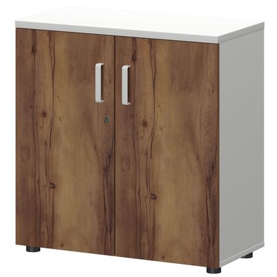 Смарт СМШ-28Д2 Тип1 (Белый/Таксония) Шкаф закрытый