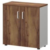 Смарт СМШ-28Д2 Тип2 (Белый/Таксония) Шкаф закрытый