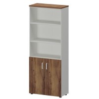 Смарт СМШ-58Д2 Тип2 (Белый/Таксония) Шкаф с низкими дверьми