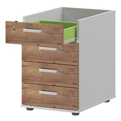 Смарт СМТ-4П (Белый/Таксония) Тумба приставная