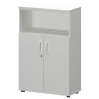 Смарт СМШ-38Д2 (Белый) Шкаф с низкими дверьми