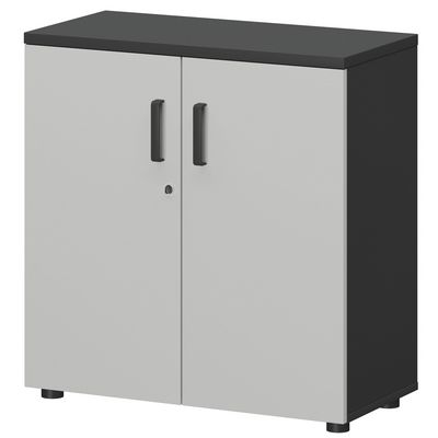 Смарт СМШ-28Д2 Тип1 (Графит/Белый) Шкаф закрытый