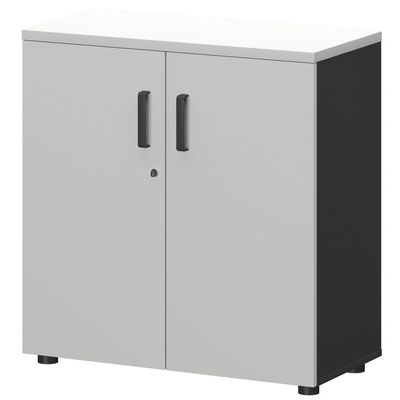 Смарт СМШ-28Д2 Тип2 (Графит/Белый) Шкаф закрытый