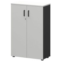 Смарт СМШ-38Д Тип2 (Графит/Белый) Шкаф закрытый