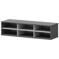 Смарт СМТ-15НВ.18 Тип1 (Графит/Белый) Надставка на тумбу-купе