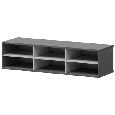 Смарт СМТ-15НВ.18 Тип1 (Графит/Белый) Надставка на тумбу-купе