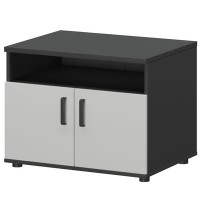 Смарт СМТ-2ДН Тип1 (Графит/Белый) Тумба под МФУ