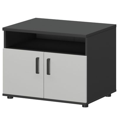 Смарт СМТ-2ДН Тип1 (Графит/Белый) Тумба под МФУ