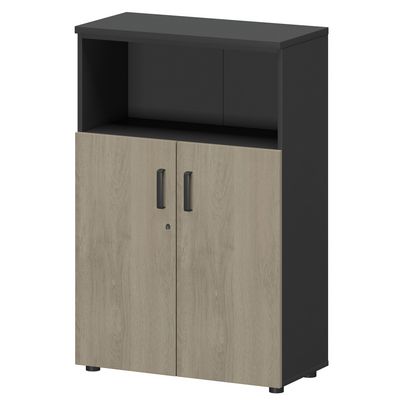 Смарт СМШ-38Д2 Тип1 (Графит/Кронберг) Шкаф с низкими дверьми