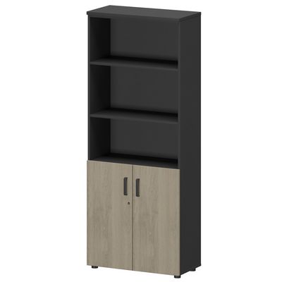 Смарт СМШ-58Д2 Тип1 (Графит/Кронберг) Шкаф с низкими дверьми