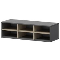 Смарт СМТ-12НВ.18 Тип1 (Графит/Кронберг) Надставка на тумбу-купе