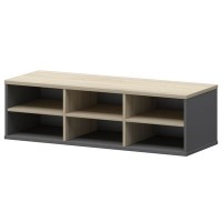 Смарт СМТ-12НВ.18 Тип2 (Графит/Кронберг) Надставка на тумбу-купе