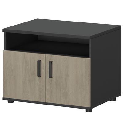 Смарт СМТ-2ДН Тип1 (Графит/Кронберг) Тумба под МФУ