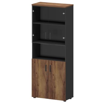 Смарт СМШ-58Д2С2 Тип2 (Графит/Таксония) Шкаф с нишей