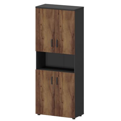 Смарт СМШ-58Д4 Тип1 (Графит/Таксония) Шкаф с нишей