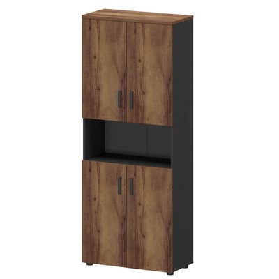 Смарт СМШ-58Д4 Тип2 (Графит/Таксония) Шкаф с нишей