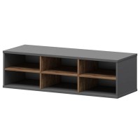 Смарт СМТ-12НВ.18 Тип1 (Графит/Таксония) Надставка на тумбу-купе