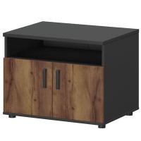 Смарт СМТ-2ДН Тип1 (Графит/Таксония) Тумба под МФУ