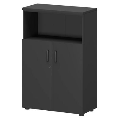 Смарт СМШ-38Д2 (Графит) Шкаф с низкими дверьми