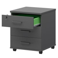 Смарт СМТ-3П (Графит) Тумба подкатная