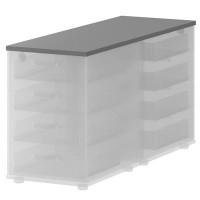 Смарт СМТ-4Т25-12 (Графит) Топ приставной тумбы