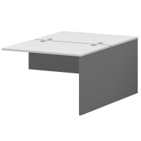 Смарт СМСН25-2.10.60 (Графит/Белый) Наборный двойной универсальный модуль