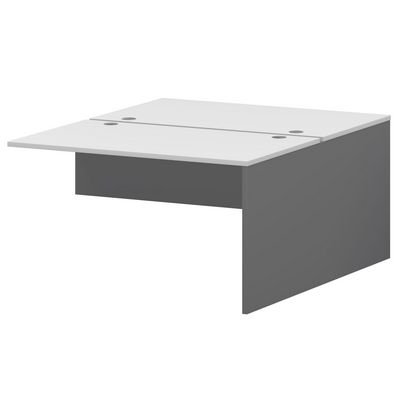 Смарт СМСН25-2.12.60 (Графит/Белый) Наборный двойной универсальный модуль