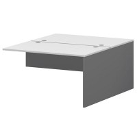 Смарт СМСН25-2.12.73 (Графит/Белый) Наборный двойной универсальный модуль