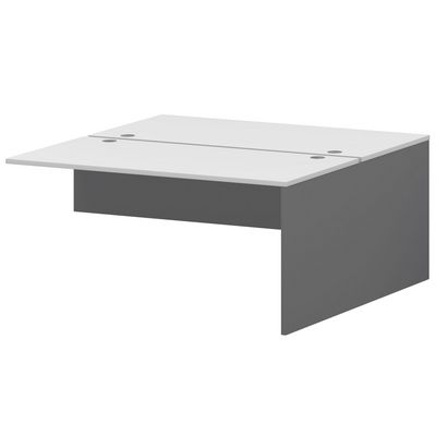 Смарт СМСН25-2.14.60 (Графит/Белый) Наборный двойной универсальный модуль