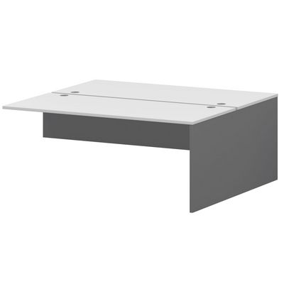 Смарт СМСН25-2.16.73 (Графит/Белый) Наборный двойной универсальный модуль