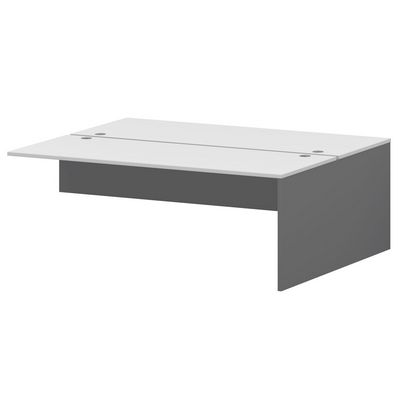 Смарт СМСН25-2.18.60 (Графит/Белый) Наборный двойной универсальный модуль