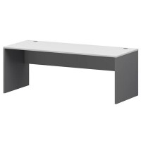 Смарт СМСР25-18.73 (Графит/Белый) Стол рабочий