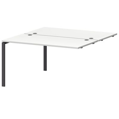 Смарт СМС2-П-12К.149ЭПр25 (Белый/Антрацит) Наборный двойной модуль на П-образном м/к