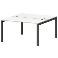 Смарт СМС2-П-14К.149Пр.50 (Белый/Антрацит) Рабочая станция на П-образном м/к