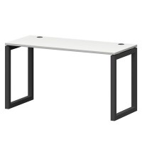 Смарт СМС25-О-14К.60.Пр50 (Белый/Антрацит) Стол рабочий на О-образном м/к