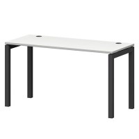Смарт СMС25-П-10К.60.Пр50 (Белый/Антрацит) Стол рабочий на П-образном м/к