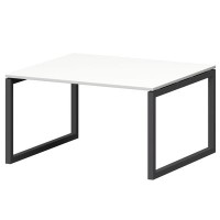 Смарт СMСП-О-14.123Пр50 (Белый/Антрацит) Стол переговорный на О-образном м/к