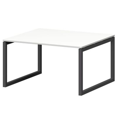 Смарт СMСП-О-16.123Пр50 (Белый/Антрацит) Стол переговорный на О-образном м/к