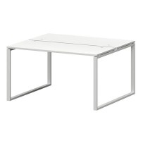 Смарт СМС2-О-10К.120Пр25 (Белый/Белый) Рабочая станция на О-образном м/к