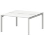 Смарт СМС2-П-12К.149Пр.50 (Белый/Белый) Рабочая станция на П-образном м/к