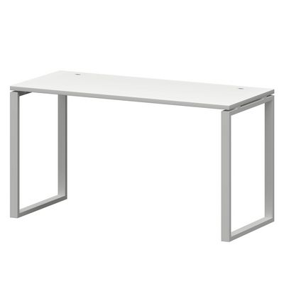 Смарт СMС25-О-10К.60.Пр25 (Белый/Белый) Стол рабочий на О-образном м/к