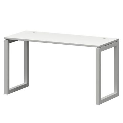 Смарт СМС25-О-14К.60.Пр50 (Белый/Белый) Стол рабочий на О-образном м/к
