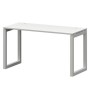 Смарт СМС25-О-14К.60.Пр50 (Белый/Белый) Стол рабочий на О-образном м/к