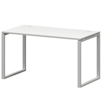 Смарт СМС25-О-14К.73.Пр25 (Белый/Белый) Стол рабочий на О-образном м/к
