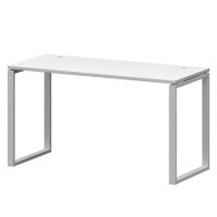 Смарт СМС25-О-16К.60.Пр25 (Белый/Белый) Стол рабочий на О-образном м/к