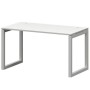 Смарт СМС25-О-16К.73.Пр50 (Белый/Белый) Стол рабочий на О-образном м/к